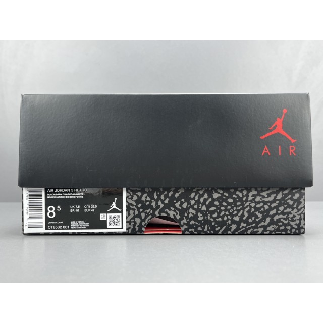 OG BATCH Air Jordan 3 Retro Black Cat CT8532-001