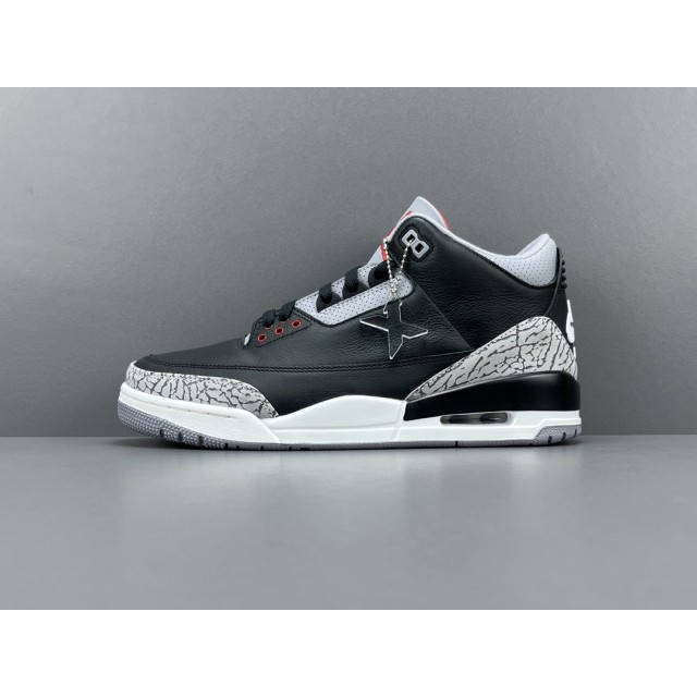 X BATCH Air Jordan 3 Retro Black Cement Reimagined DN3707-010