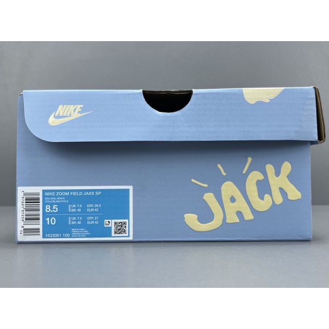 GOD BATCH Nike Zoom Field Jaxx SP Travis Scott Sail  HQ3061-100