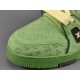 GOD BATCH Louis Vuitton by Tyler  the Creator LV Traine Green White Mocha Multicolor Beige Blue