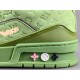 GOD BATCH Louis Vuitton by Tyler  the Creator LV Traine Green White Mocha Multicolor Beige Blue