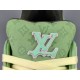 GOD BATCH Louis Vuitton by Tyler  the Creator LV Traine Green White Mocha Multicolor Beige Blue