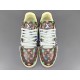 GOD BATCH Louis Vuitton by Tyler  the Creator LV Traine Green White Mocha Multicolor Beige Blue