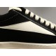 GOD BATCH Rick Owens DRKSHDW Lido Vintage Low Black Milk Trainer