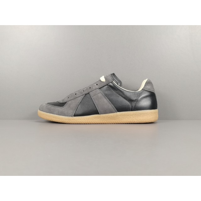 TOP BATCH Maison Margiela Replica German Army Trainer GATs Black Grey Gum