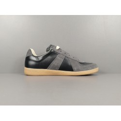 TOP BATCH Maison Margiela Replica German Army Trainer GATs Black Grey Gum