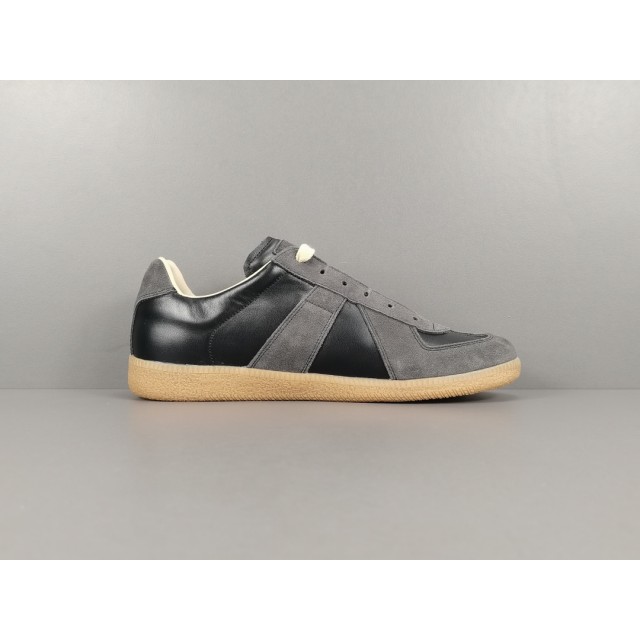 TOP BATCH Maison Margiela Replica German Army Trainer GATs Black Grey Gum