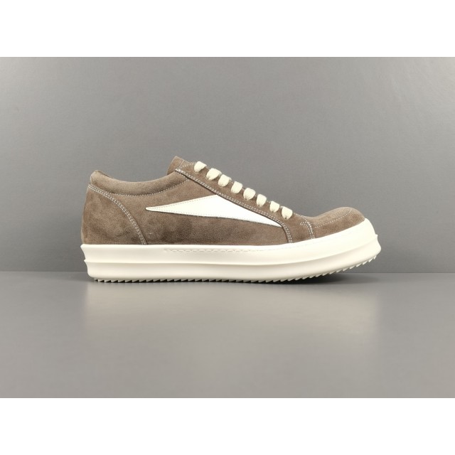 GOD BATCH Rick Owens DRKSHDW Lido Vintage Low Brown Milk