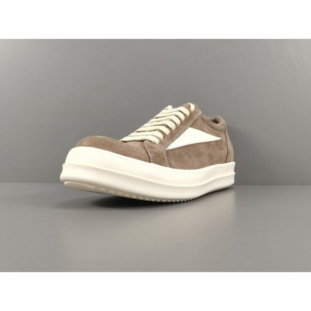 GOD BATCH Rick Owens DRKSHDW Lido Vintage Low Brown Milk