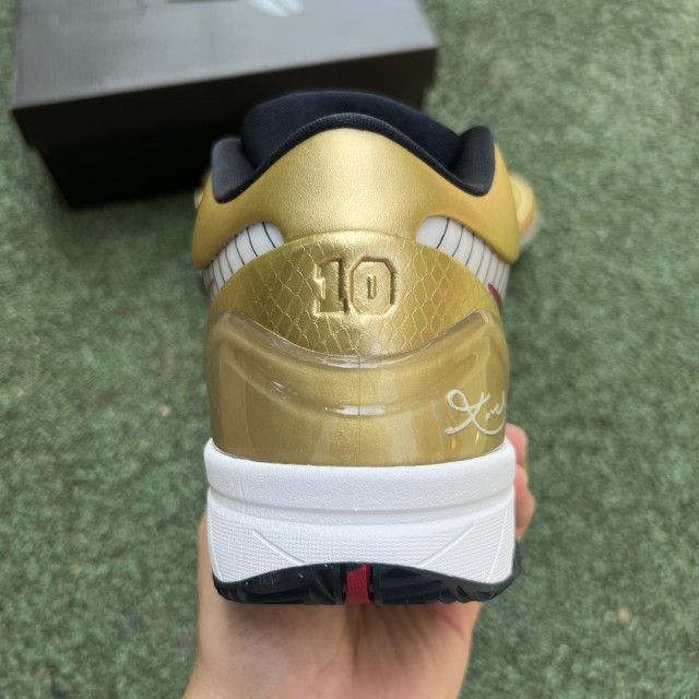 S2 BATCH Nike Kobe 4 Protro Gold Medal FQ3544-100 