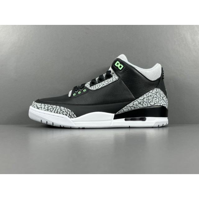 GOD BATCH Air Jordan 3 Retro Green Glow CT8532-031 