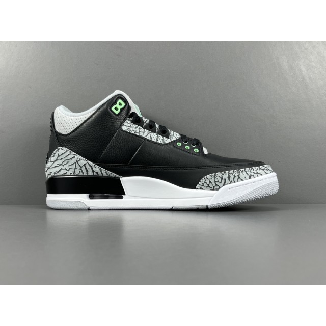 GOD BATCH Air Jordan 3 Retro Green Glow CT8532-031 