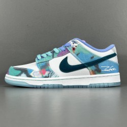 TOP BATCH Nike SB Dunk Low Futura Laboratories Bleached Aqua HF6061-400