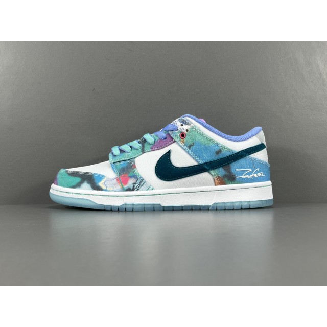 TOP BATCH Nike SB Dunk Low Futura Laboratories Bleached Aqua HF6061-400