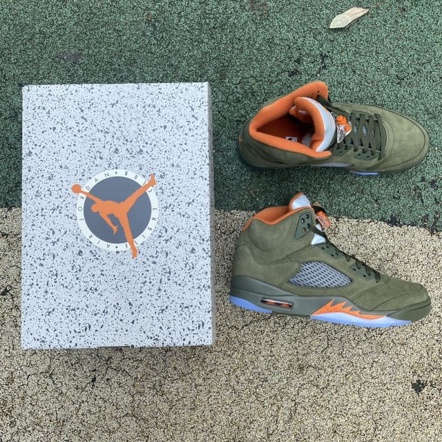 LJR BATCH Air Jordan 5 Retro Olive DD0587-308 