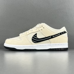 GOD BATCH Nike SB Dunk Low Albino & Preto FD2627-200