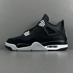 OG BATCH Air Jordan 4 Retro SE "Black Canvas" DH7138-006