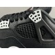 OG BATCH Air Jordan 4 Retro SE "Black Canvas" DH7138-006