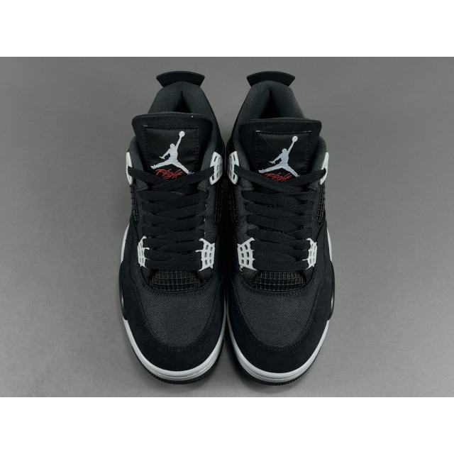 OG BATCH Air Jordan 4 Retro SE "Black Canvas" DH7138-006