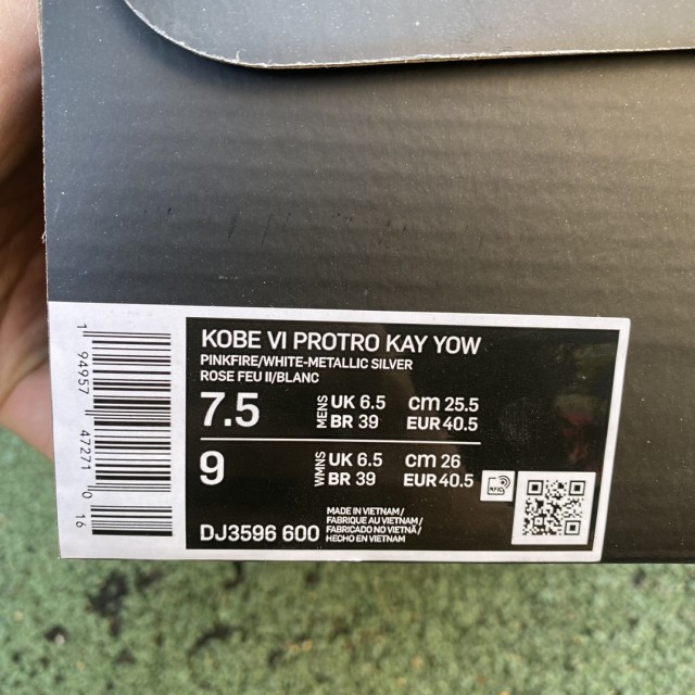 S2 BATCH Nike Zoom Kobe 6 Protro "Think Pink" DJ3596-600