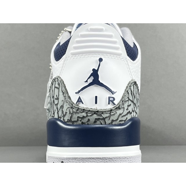 X BATCH Air Jordan 3 Retro Midnight Navy CT8532-140