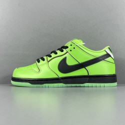 GOD BATCH The Powerpuff Girls  x Nike SB Dunk Low Buttercup FZ8319-300