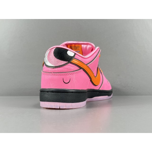 GOD BATCH The Powerpuff Girls x Nike SB Dunk Low Blossom FD2631-600 