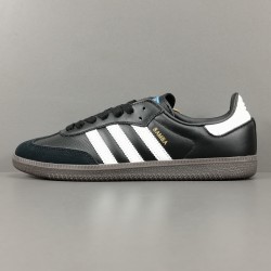 TOP BATCH Adidas Samba OG Black White Gum B75807