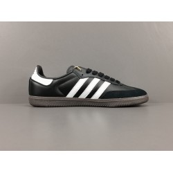 TOP BATCH Adidas Samba OG Black White Gum B75807