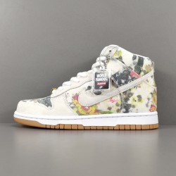 GOD BATCH Supreme x Nike Dunk SB High "Rammellzee"  FD8779 100