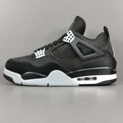 GOD BATCH Air Jordan 4 Retro SE "Black Canvas" DH7138-006