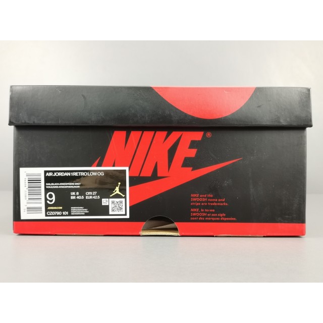 PK BATCH Air Jordan 1 Low OG "Atmosphere Grey" CZ0790-101