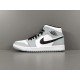 PK BATCH Air Jordan 1 Mid "Light Smoke Grey" 554724-092