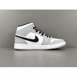 PK BATCH Air Jordan 1 Mid "Light Smoke Grey" 554724-092