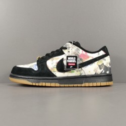 TOP BATCH Supreme x Nike SB Dunk Low "Rammellzee"  FD8778-001