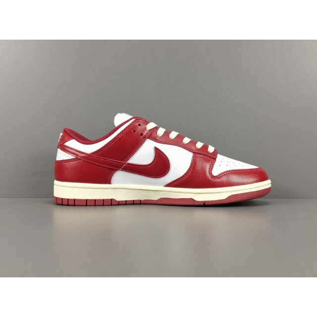 TOP BATCH Nike Dunk Low PRM Vintage Team Red DD1391 602