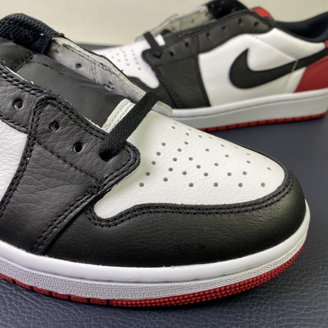 DG BATCH Air Jordan 1 Low  "Black Toe" 553558 116