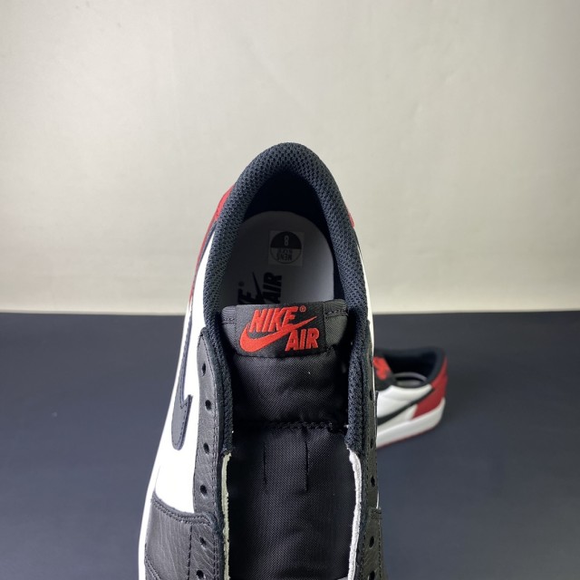 DG BATCH Air Jordan 1 Low  "Black Toe" 553558 116