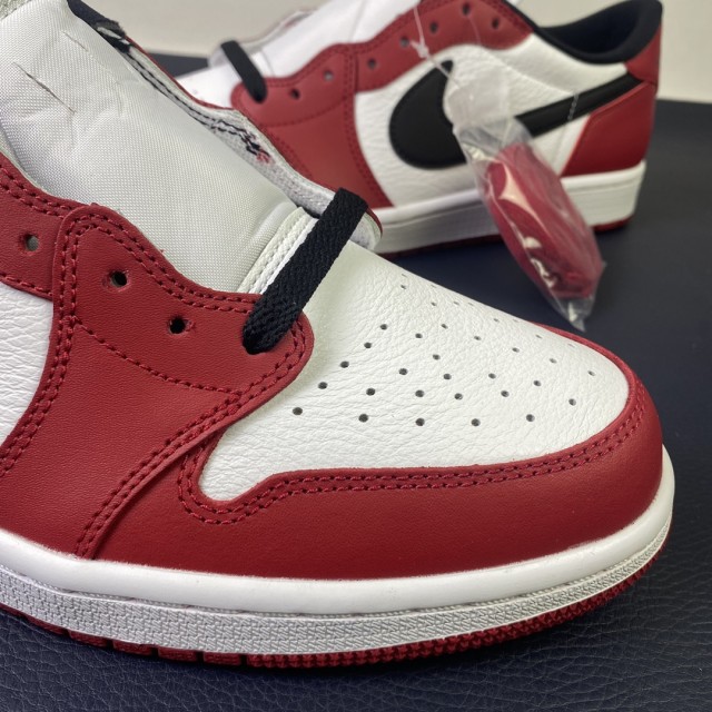 DG BATCH Air Jordan 1 Retro Low "Chicago" 705329 600