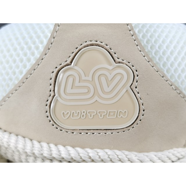 GOD BATCH Louis Vuitton LV Skate Sneaker Beige White 1AARQH