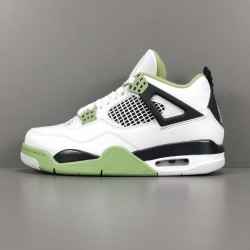 GOD BATCH Air Jordan 4 "Oil Green" AQ9129 103