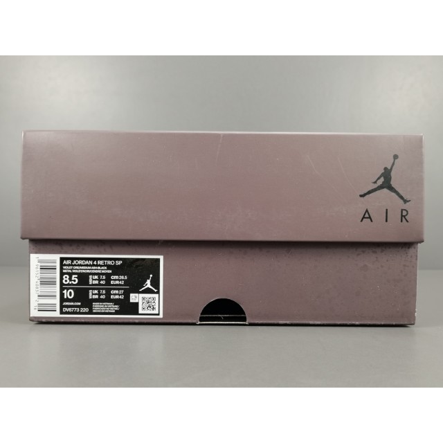 GT BATCH A Ma Maniere x Air Jordan 4 Retro "Vioet Ore" DV6773 220 