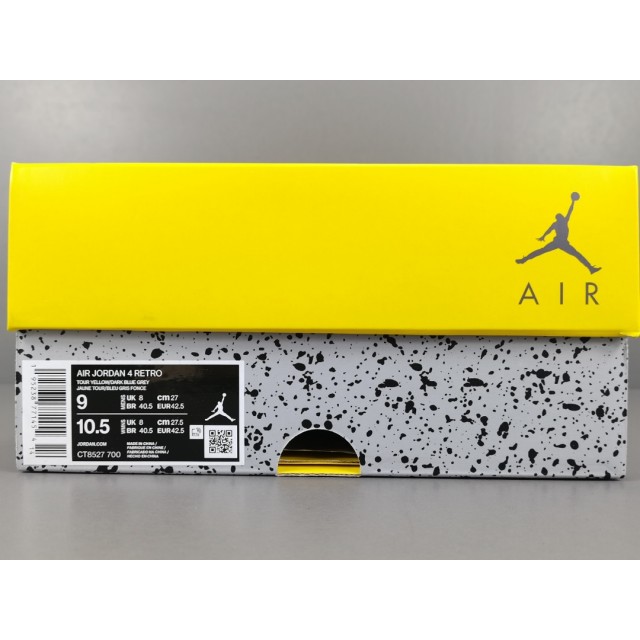 GT BATCH Air Jordan 4 Retro "Tour Yellow" CT8527 700