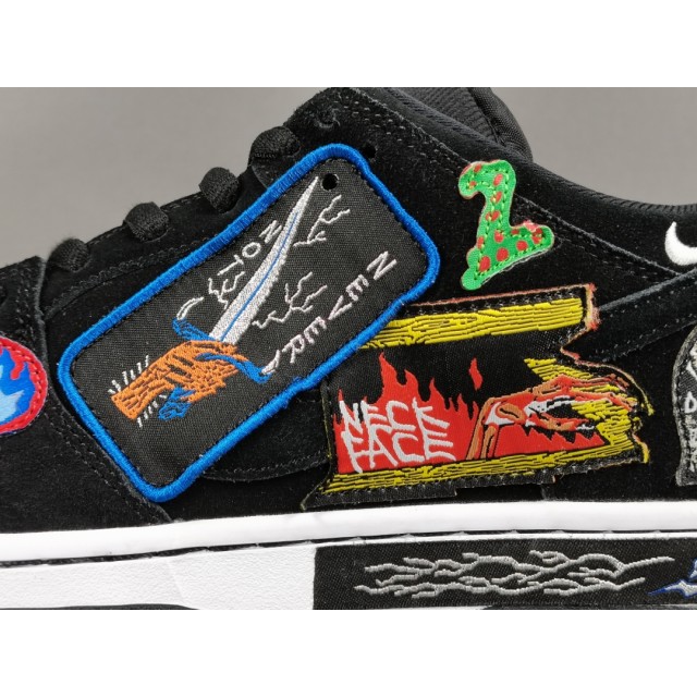 GOD BATCH Neckface x Nike SB Dunk Low DQ4488 001 