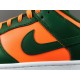 GOD BATCH Nike Dunk Low "Miami Hurricanes" DD1391 300