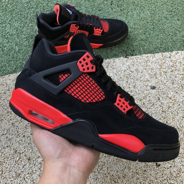 LJR BATCH Air Jordan 4 "Red Thunder" CT8527 016