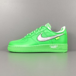 PK BATCH Off-White x Nike Air Force 1 Low Green DX1419 300 