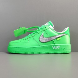 GOD BATCH Off White x Nike Air Force 1 Low Green DX1419 300