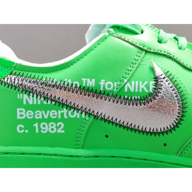 GOD BATCH Off White x Nike Air Force 1 Low Green DX1419 300