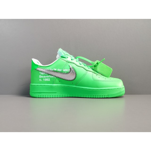 GOD BATCH Off White x Nike Air Force 1 Low Green DX1419 300